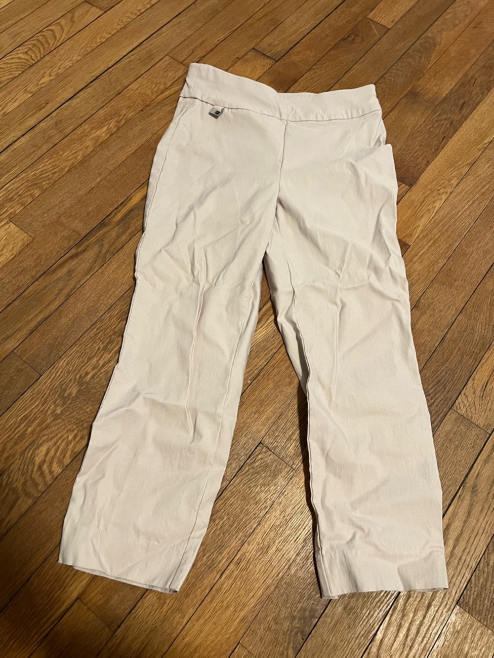 Womens Ankle Cream Pants